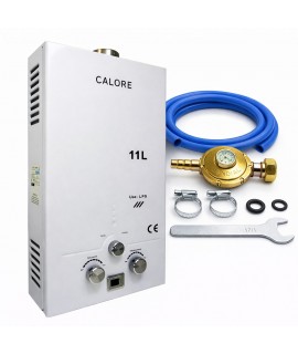 Instant apa calda pe gpl sau gaz natural Calore TF11 cu evacuare fortata + KIT