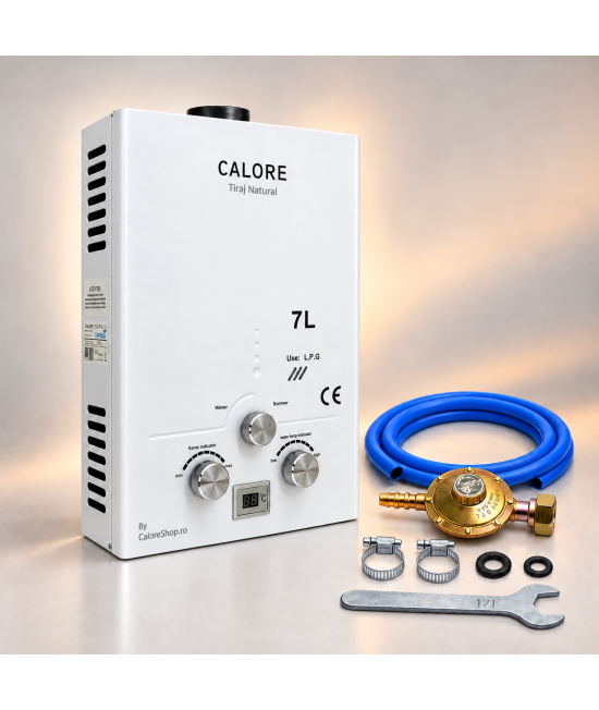 Instant apa calda pe gpl sau gaz natural Calore TN7 