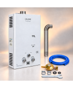 Instant apa calda pe gpl sau gaz natural Calore TF11 cu evacuare fortata + KIT