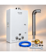 Instant apa calda pe gpl sau gaz natural Calore TFCSC11 cu tiraj fortat + KIT